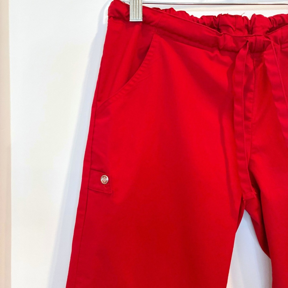 Women's Red Cherokee Scrub Pants Style 1841 - Matching top available Size XS